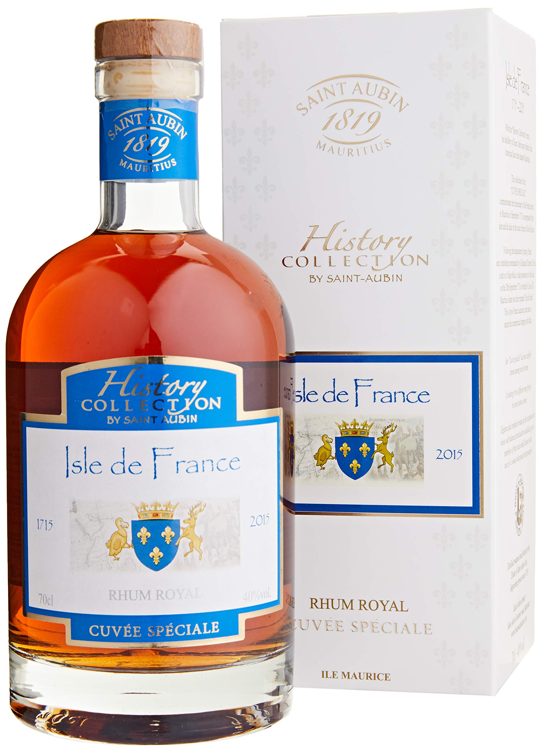 Saint Aubin Isle de France Cuvée Spéciale History Collection Rhum Roya — Piscosaveur