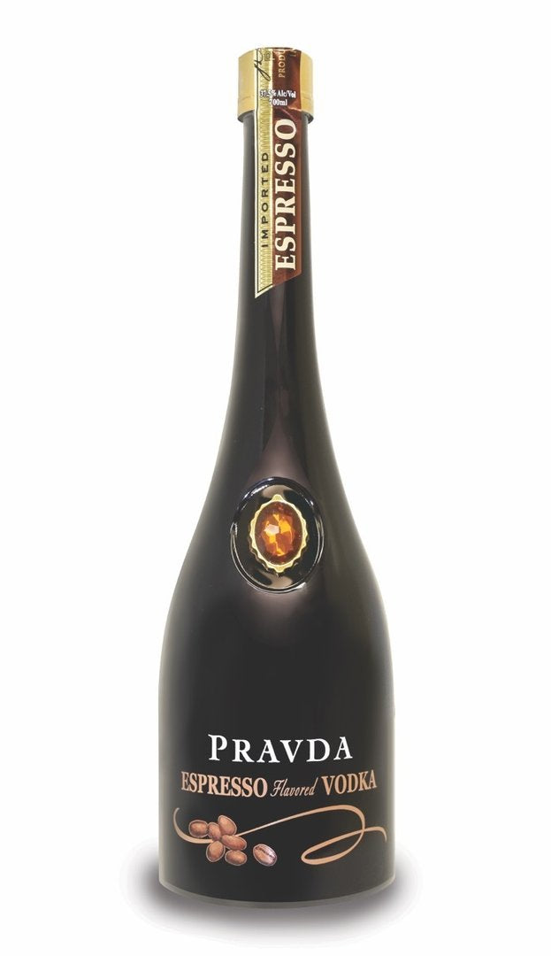 Pravda ESPRESSO Flavored Vodka 37,5% Vol. 0,7l — Piscosaveur