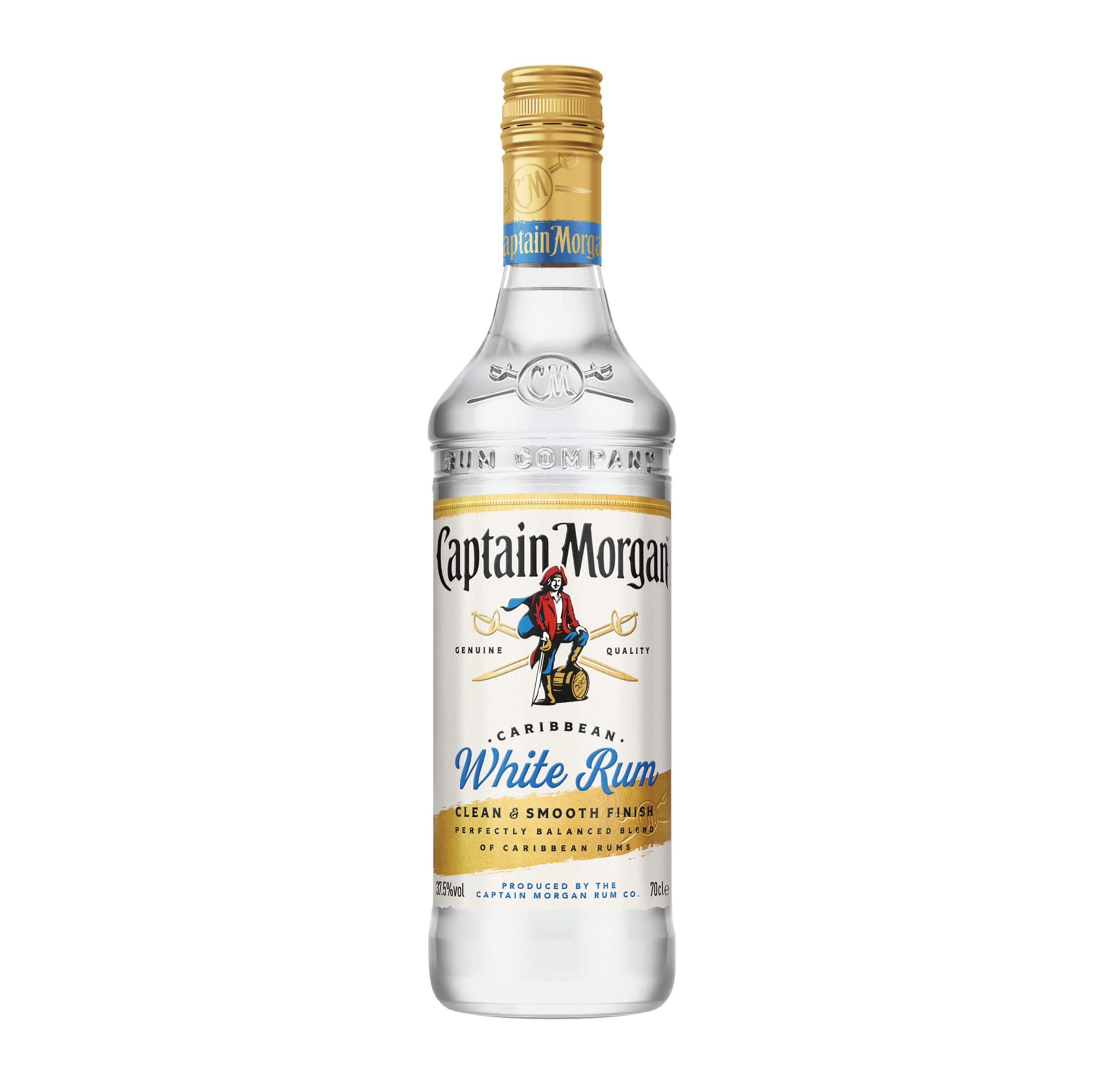 Captain Morgan Caribbean White Rum 37,5% Vol. 0,7l