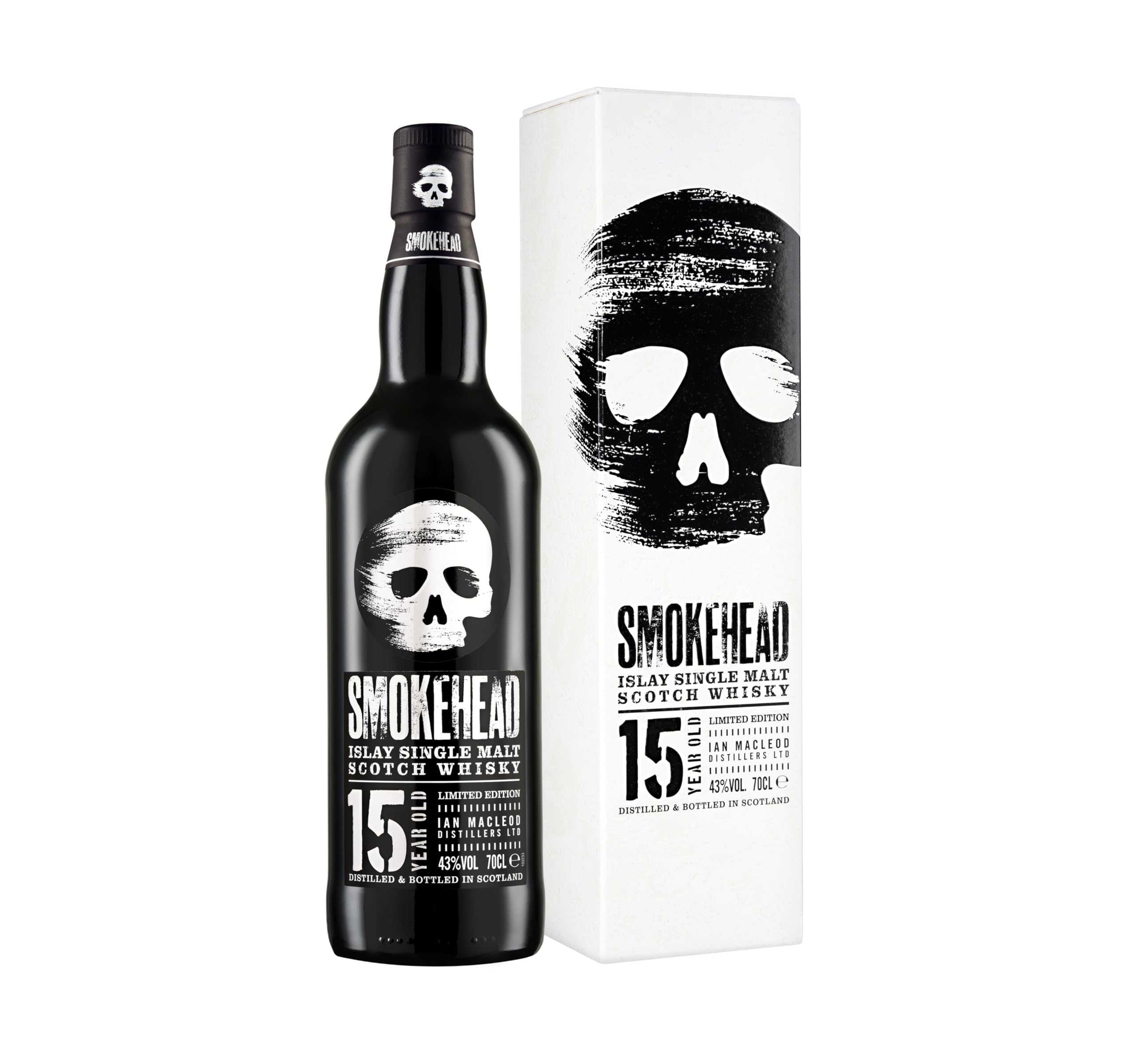 Smokehead 15 Years Old Islay Single Malt Whisky Limited Edition 43% Vo — Piscosaveur