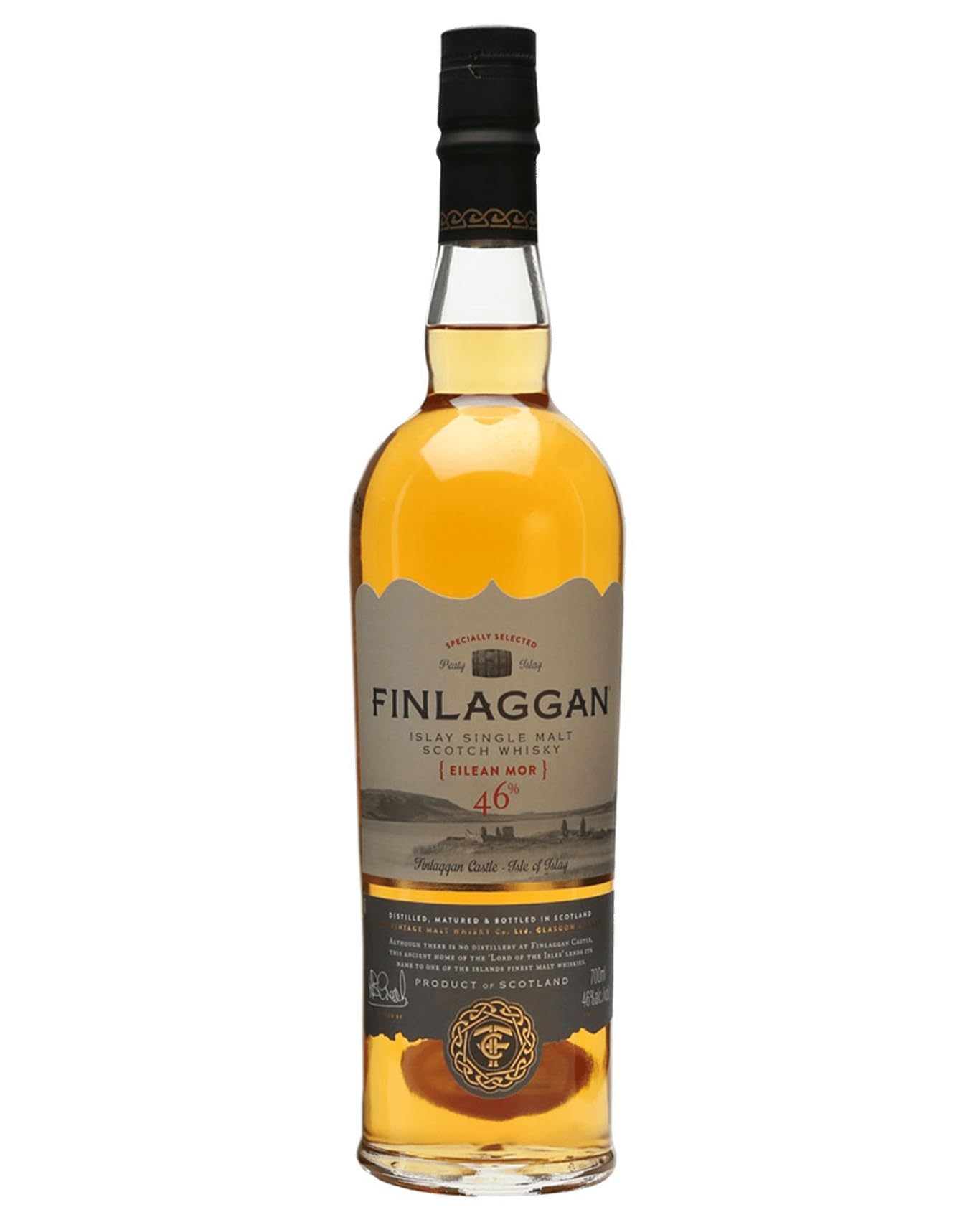 Finlaggan Eilean Mor Small Batch Release 46% Vol. 0,7l en boîte cadeau — Piscosaveur