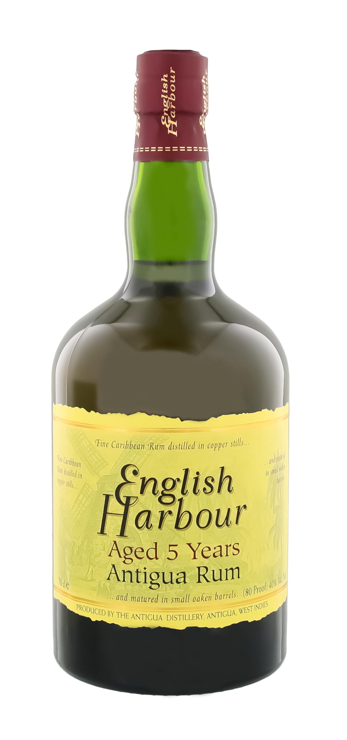 English Harbour 5 Years Old Antigua Rum 40% Vol. 0,7l — Piscosaveur