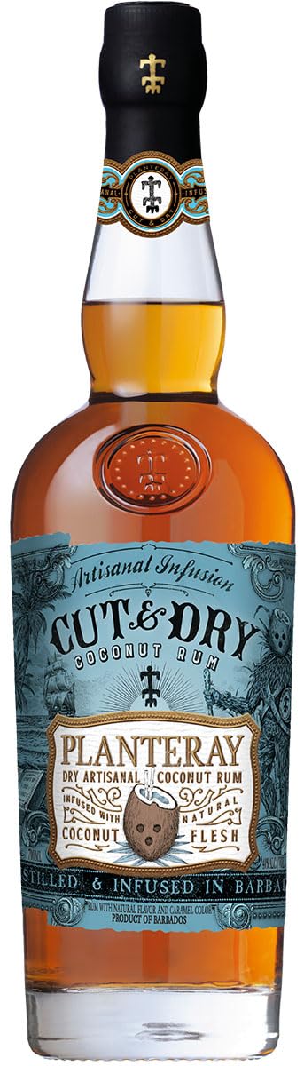 Planteray Cut & Dry Artisanal Infusion Coconut 40% Vol. 0,7l — Piscosaveur