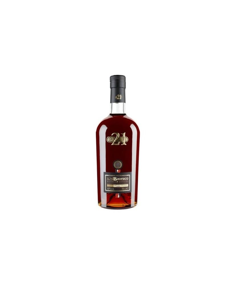Ron Baoruco 21 Años Reserva Antigua Dominicano Premium 40% Vol. 0,7l — Piscosaveur