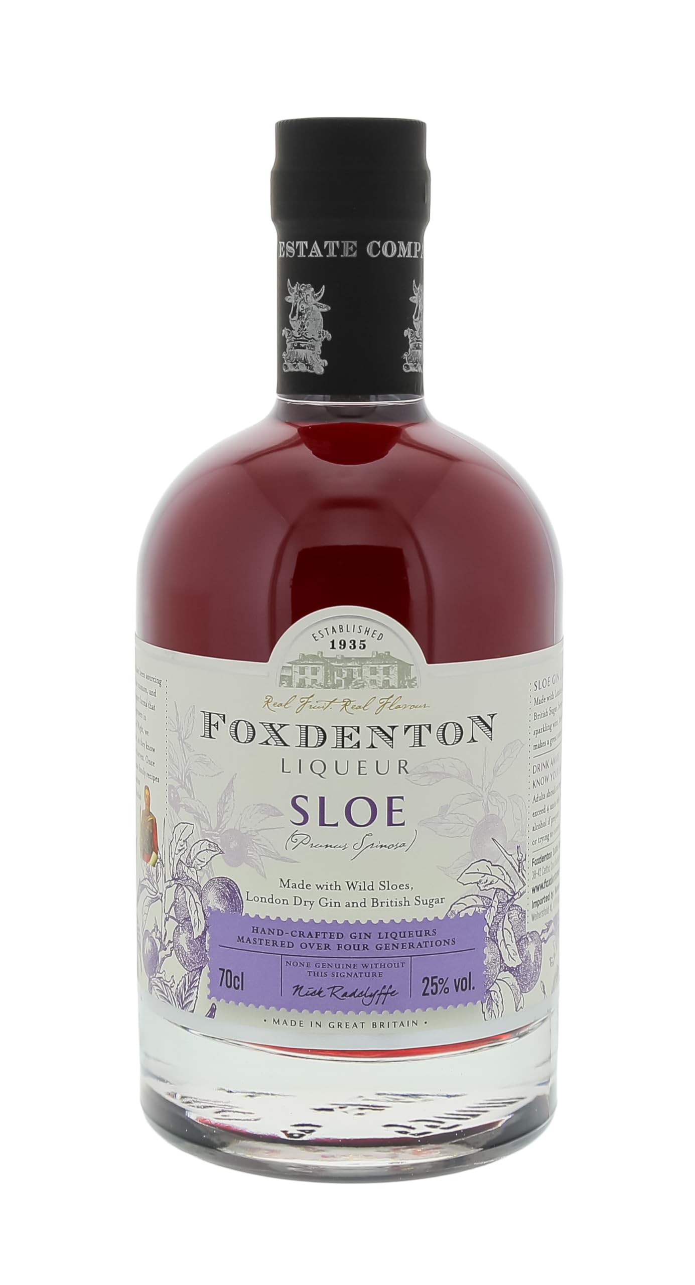 Foxdenton SLOE Gin Liqueur 25% Vol. 0,7l — Piscosaveur