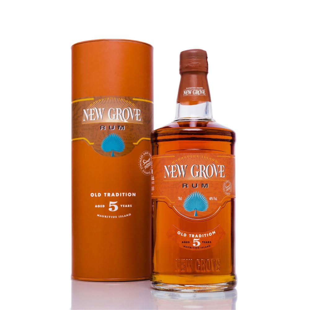New Grove OLD TRADITION 5 Years Old Mauritius Island Rum 40% Vol. 0,7l — Piscosaveur