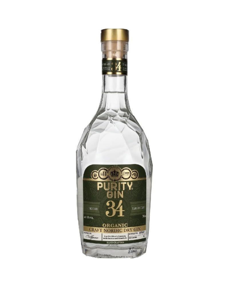 Purity 34 CRAFT NORDIC Dry Gin 43% Vol. 0,7l — Piscosaveur