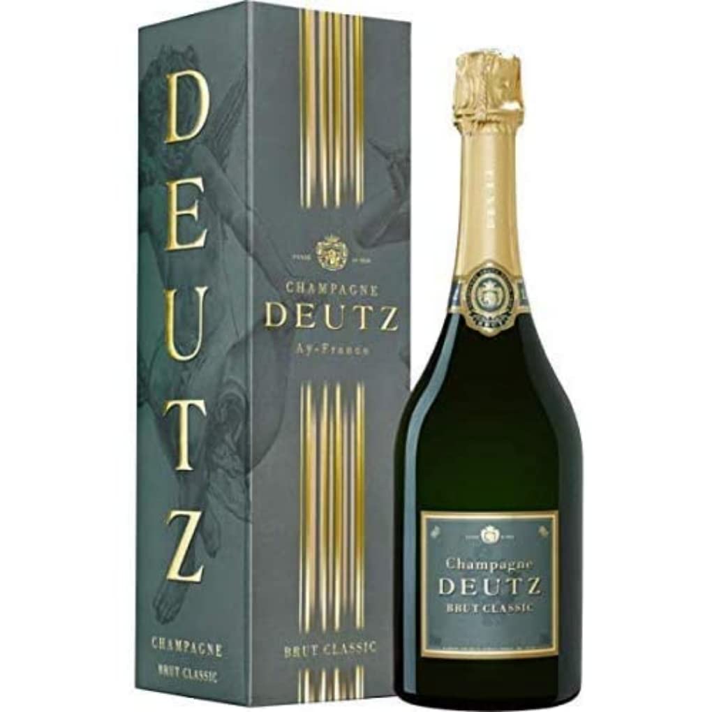 Deutz Champagne Brut Classic 12% Vol. 0,75l en boîte cadeau — Piscosaveur