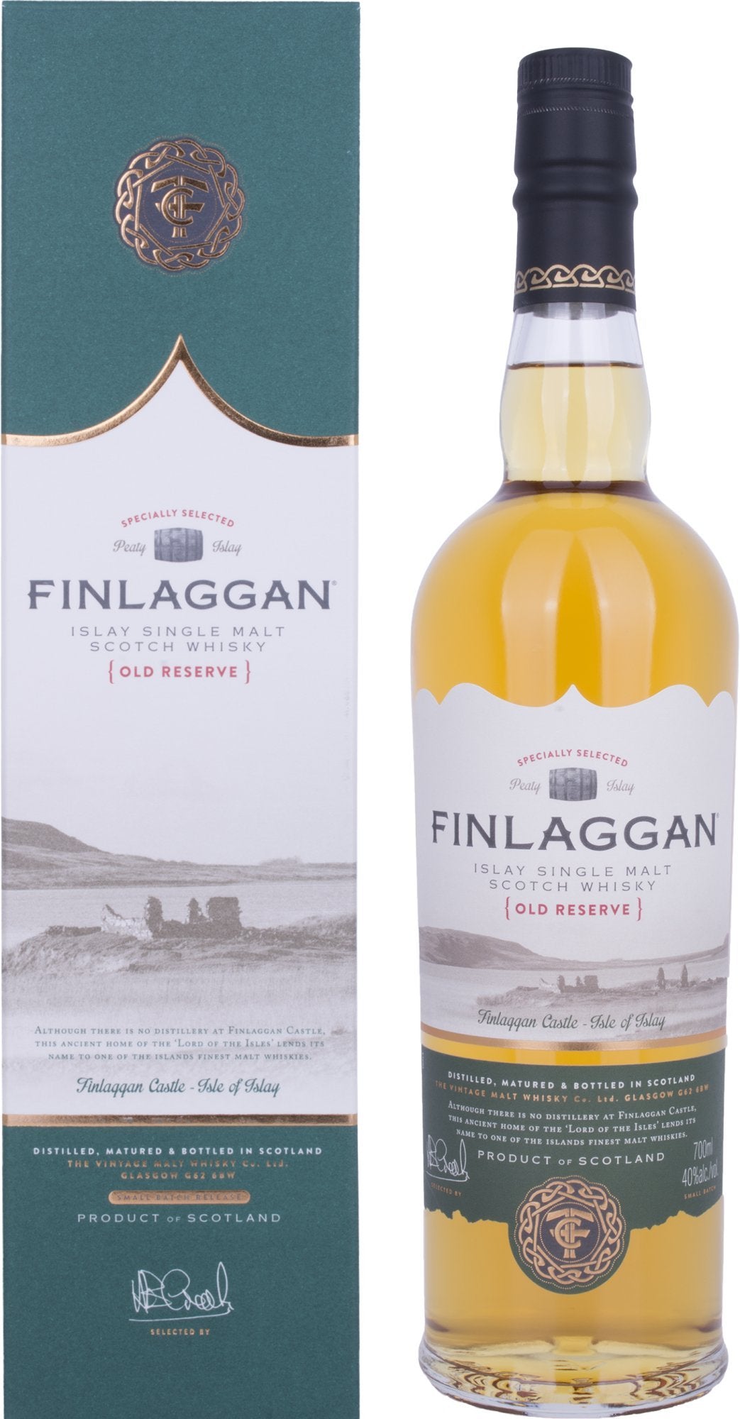 Finlaggan Old Reserve Single Malt 40% Vol. 0,7l en boîte cadeau — Piscosaveur