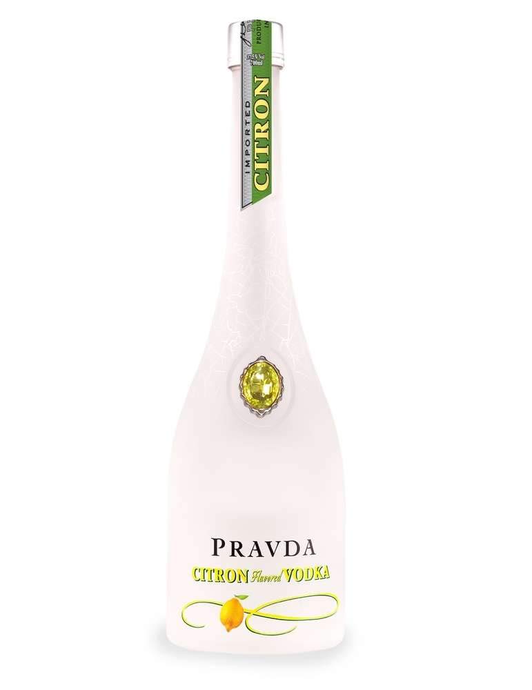 Pravda CITRON Flavored Vodka 37,5% Vol. 0,7l — Piscosaveur