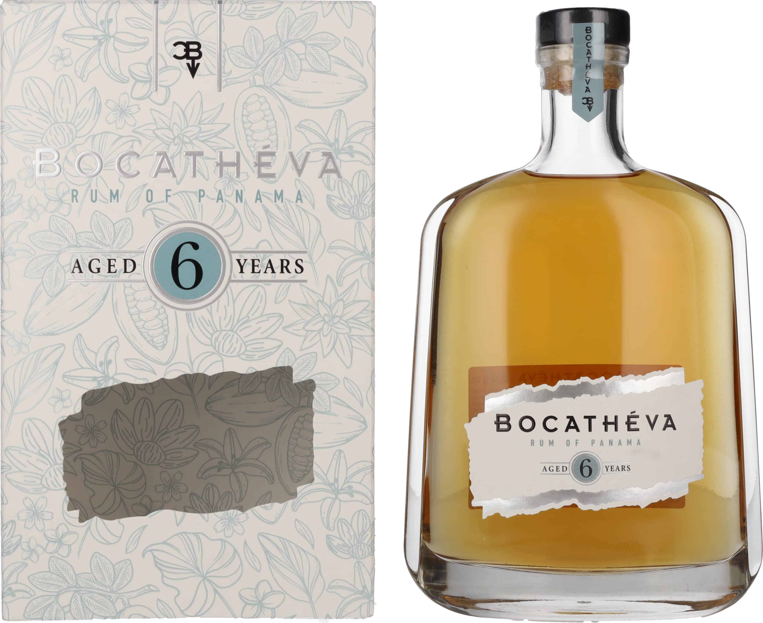 Bocathéva 6 Years Old Ron de Panama 45% Vol. 0,7l en boîte cadeau — Piscosaveur