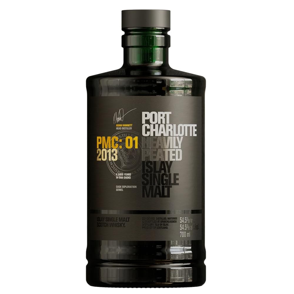 Port Charlotte PMC:01 Heavily Peated Islay Single Malt 2013 54,5% Vol. — Piscosaveur