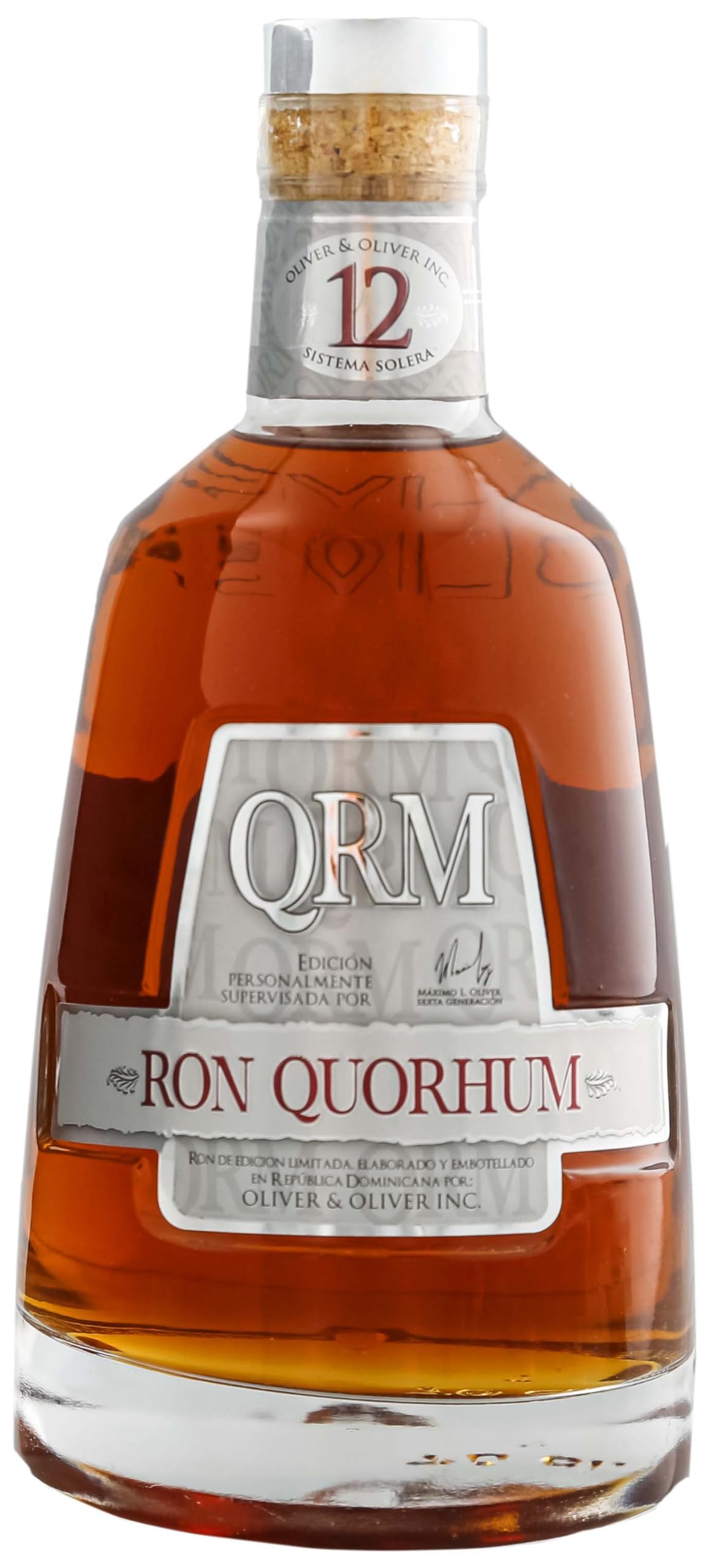 Ron Quorhum 12 Sistema Solera 40% Vol. 0,7l — Piscosaveur