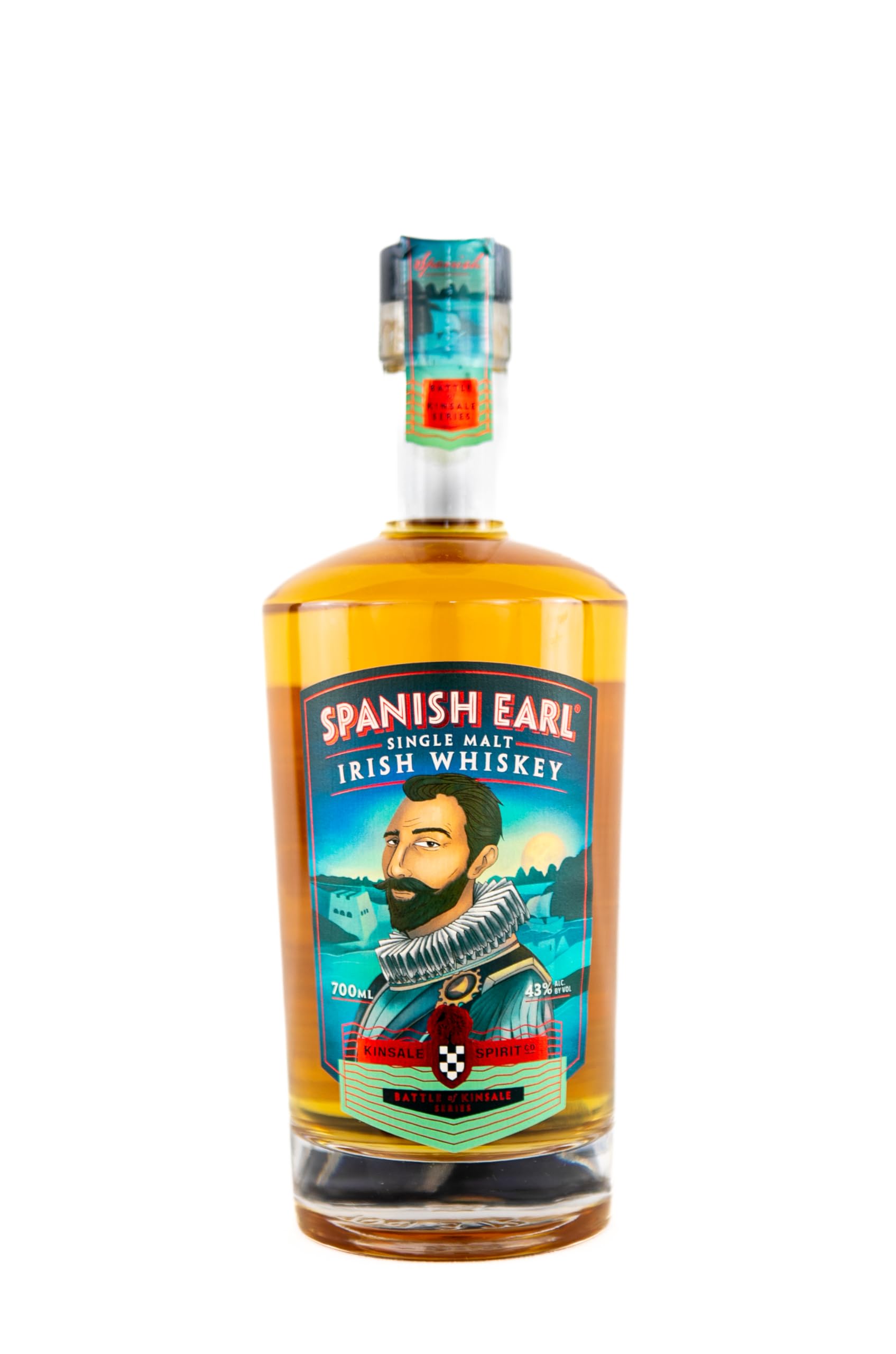 Kinsale SPANISH EARL Single Malt Irish Whiskey 43% Vol. 0,7l — Piscosaveur