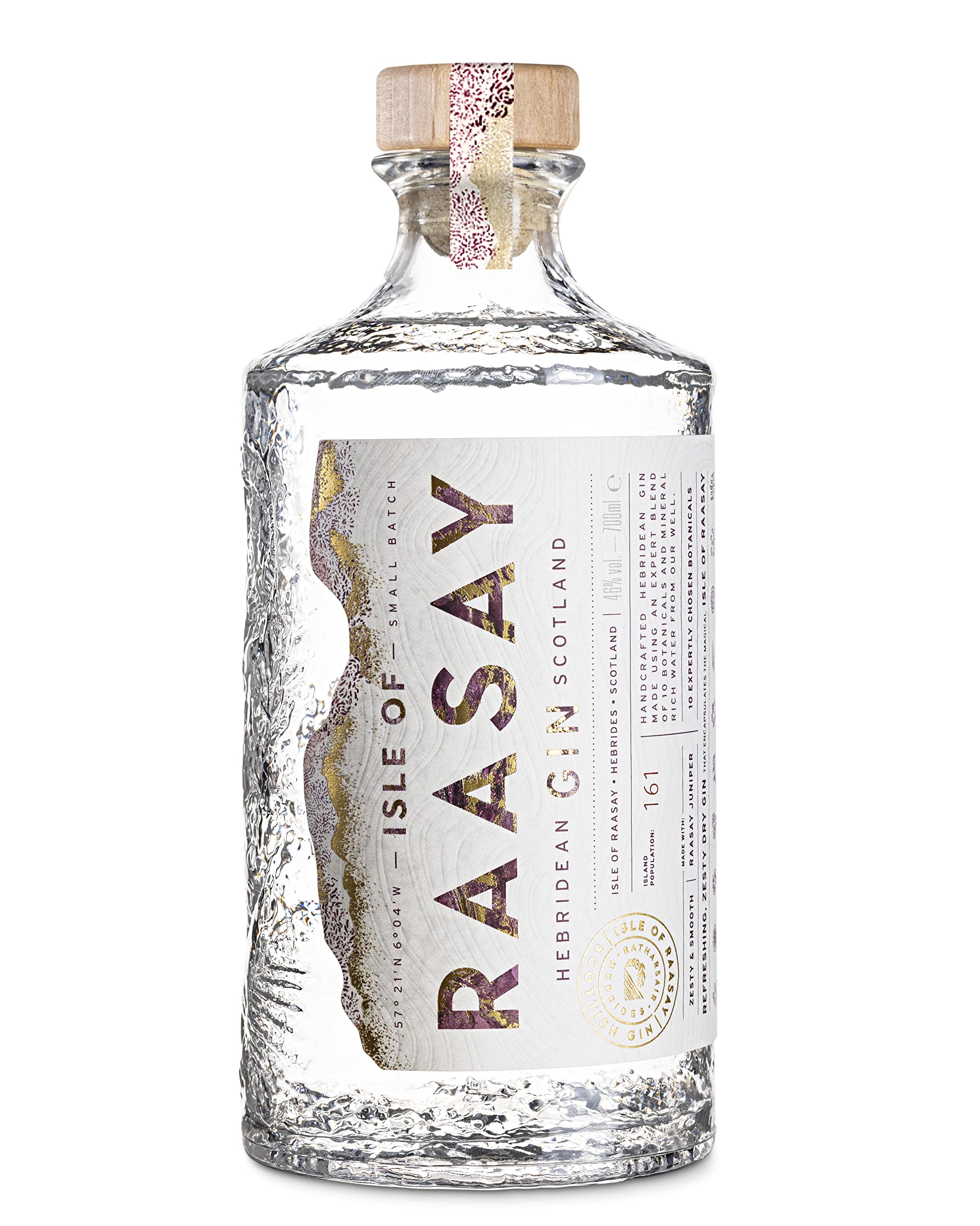 Isle of RAASAY Hebridean Gin 46% Vol. 0,7l en boîte cadeau — Piscosaveur