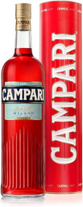 Campari Bitter 25% Vol. 3l en boîte cadeau avec Bec verseur — Piscosaveur