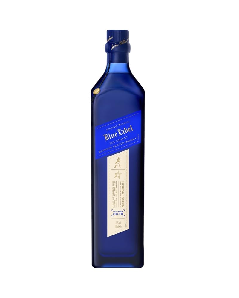Johnnie Walker Blue Label ICE CHALET Blended Scotch Whisky 43% Vol. 0, — Piscosaveur