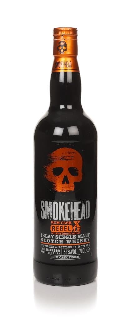 Smokehead RUM REBEL Rum Cask XLE Islay Single Malt Xclusive Limited Ed — Piscosaveur