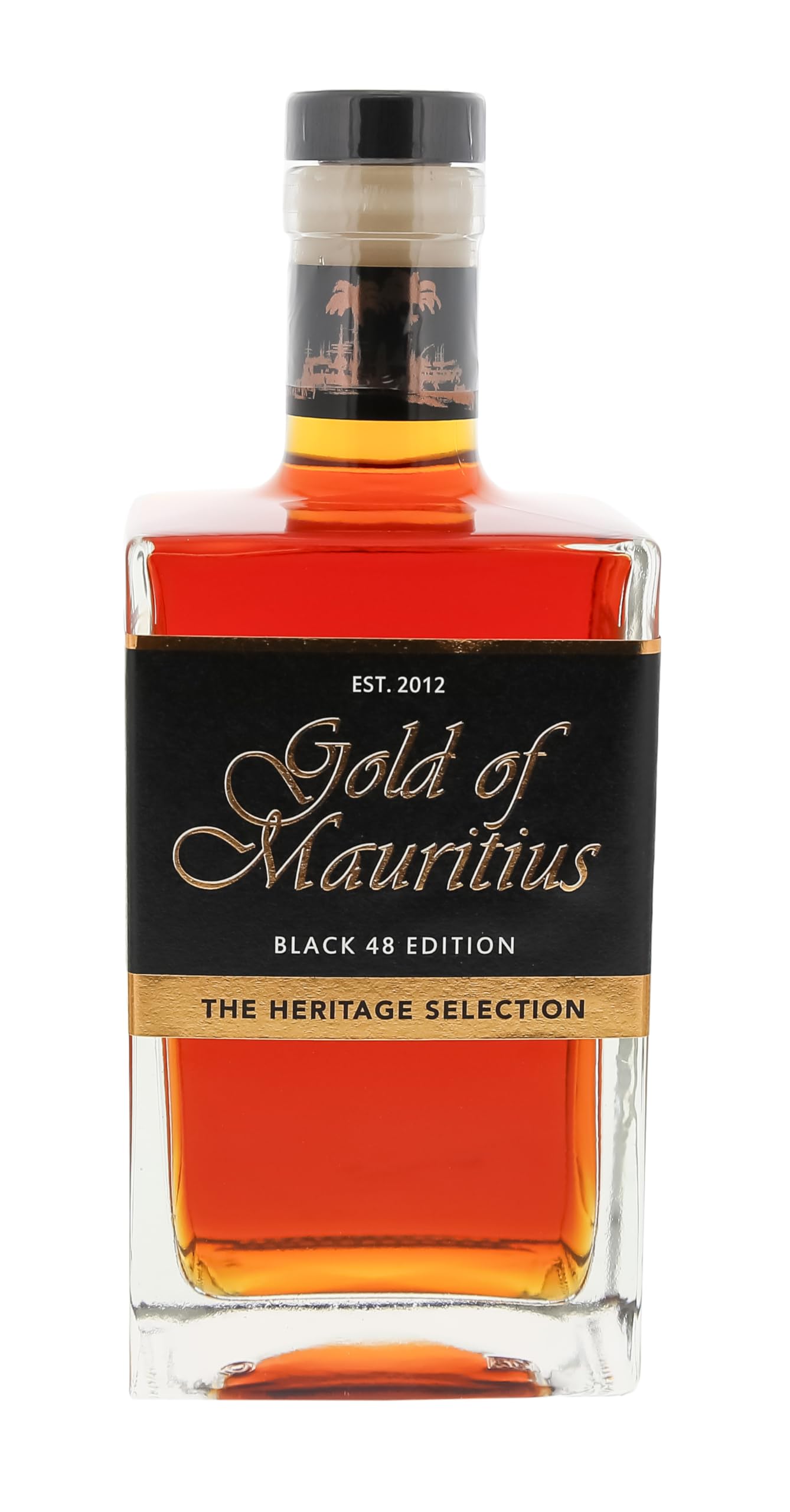 Gold of Mauritius Black 48 Edition The Heritage Selection 48% Vol. 0,7 — Piscosaveur