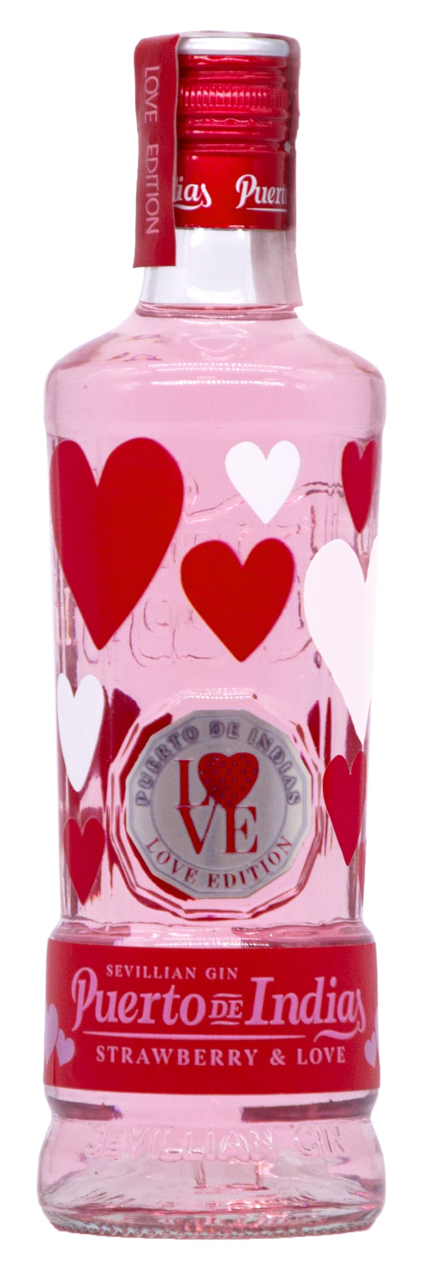 Puerto de Indias STRAWBERRY & LOVE Valentines Edition Gin 37,5% Vol. 0 — Piscosaveur