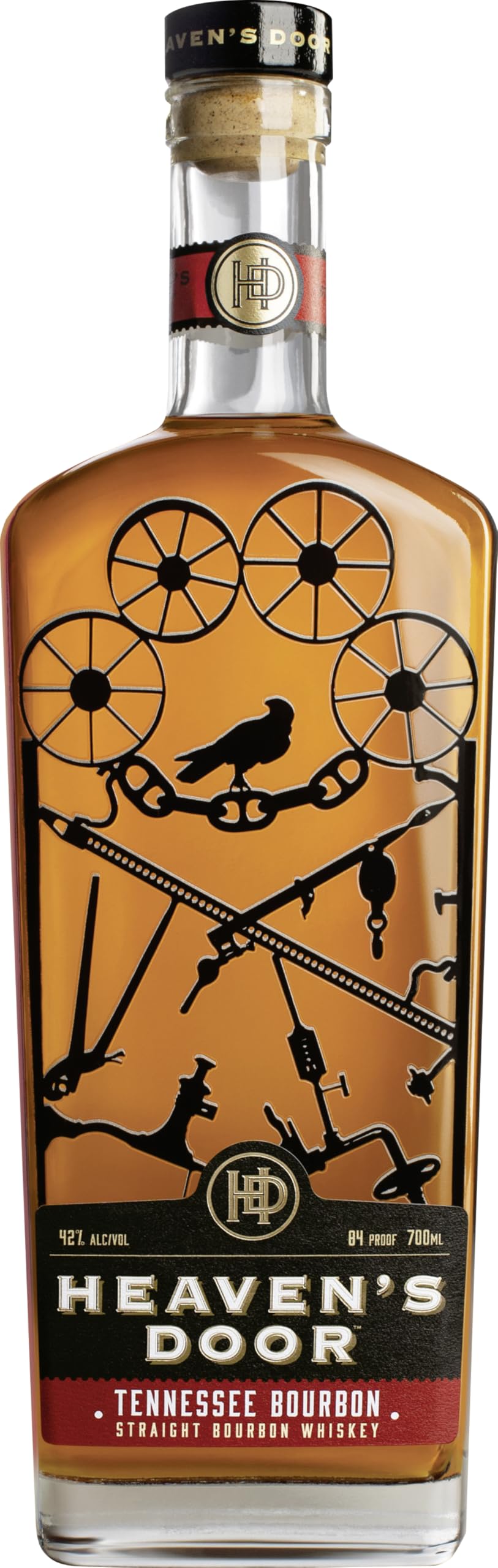 Heaven's Door TENNESSEE BOURBON Straight Bourbon Whiskey 42% Vol. 0,7l