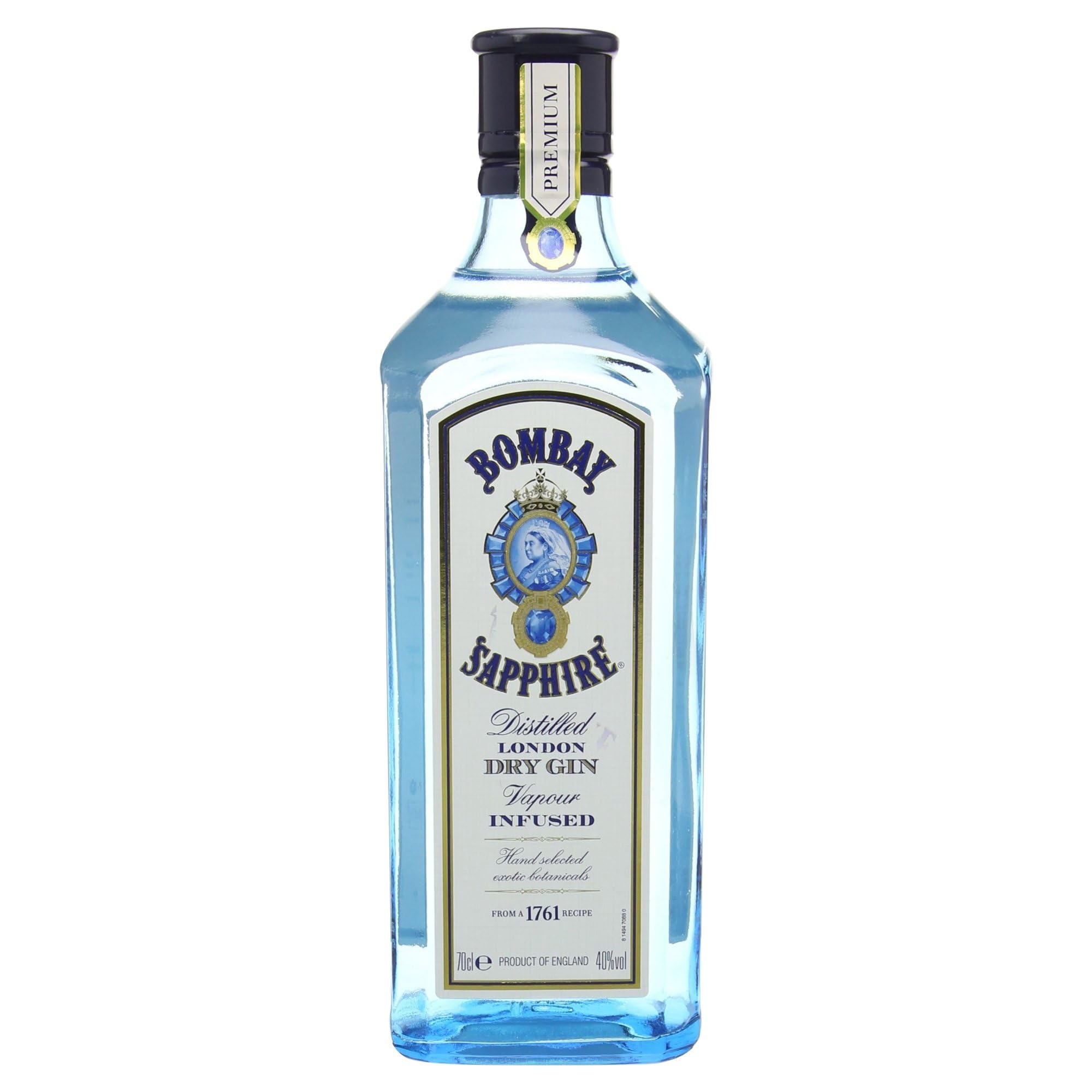 Bombay SAPPHIRE London Dry Gin 40% Vol. 0,7l