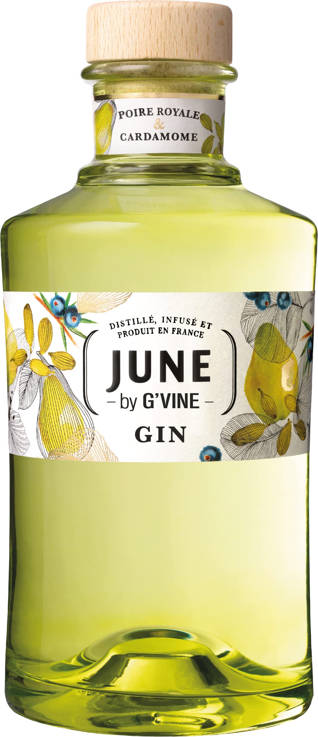 JUNE by G'Vine Gin Royal Pear & Cardamom 37,5% Vol. 0,7l — Piscosaveur