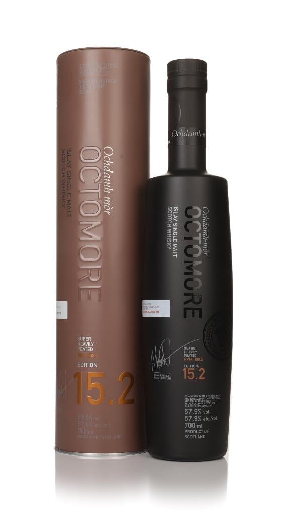 Octomore EDITION: 15.2 Super Heavily Peated Islay Single Malt 57,9% Vo — Piscosaveur