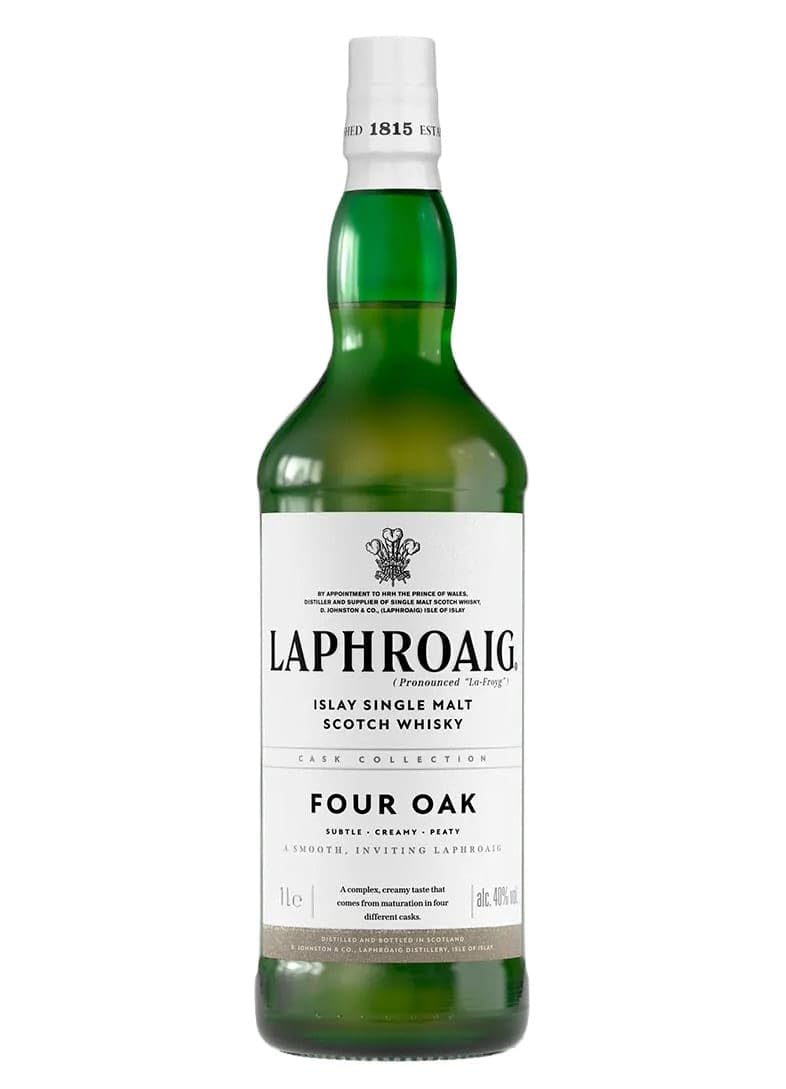 Laphroaig FOUR OAK 40% Vol. 1l en boîte cadeau — Piscosaveur