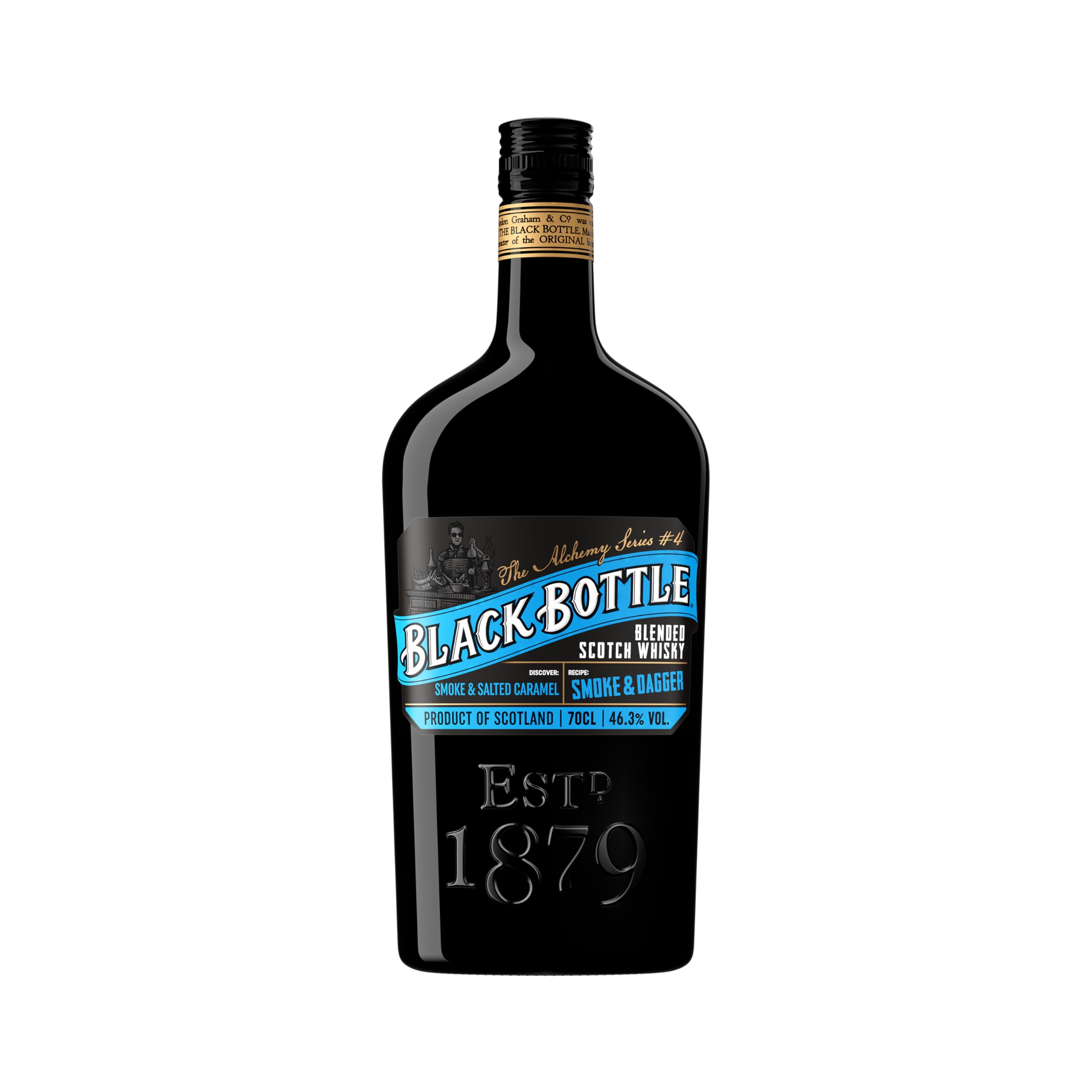 Black Bottle SMOKE & DAGGER Blended Scotch Whisky 46,3% Vol. 0,7l — Piscosaveur
