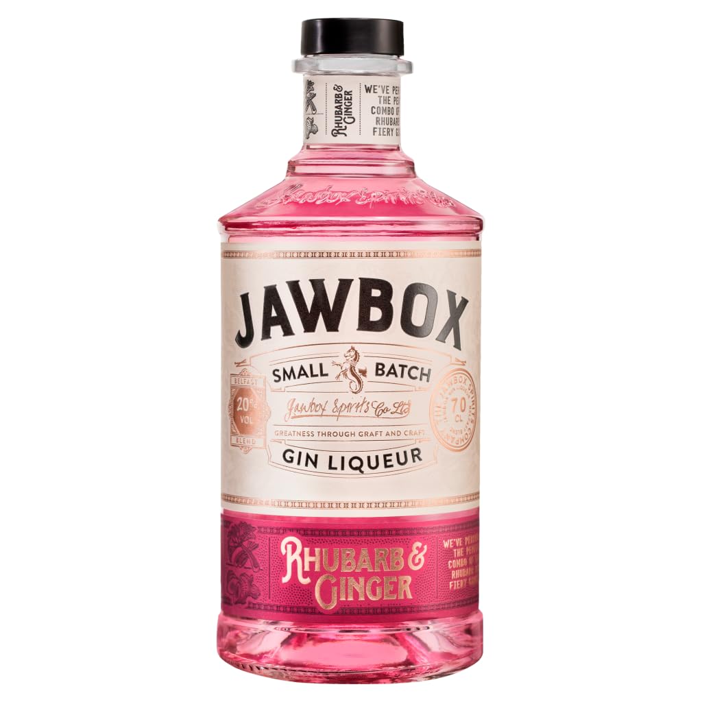 Jawbox RHUBARB & GINGER Small Batch Gin Liqueur 20% Vol. 0,7l — Piscosaveur