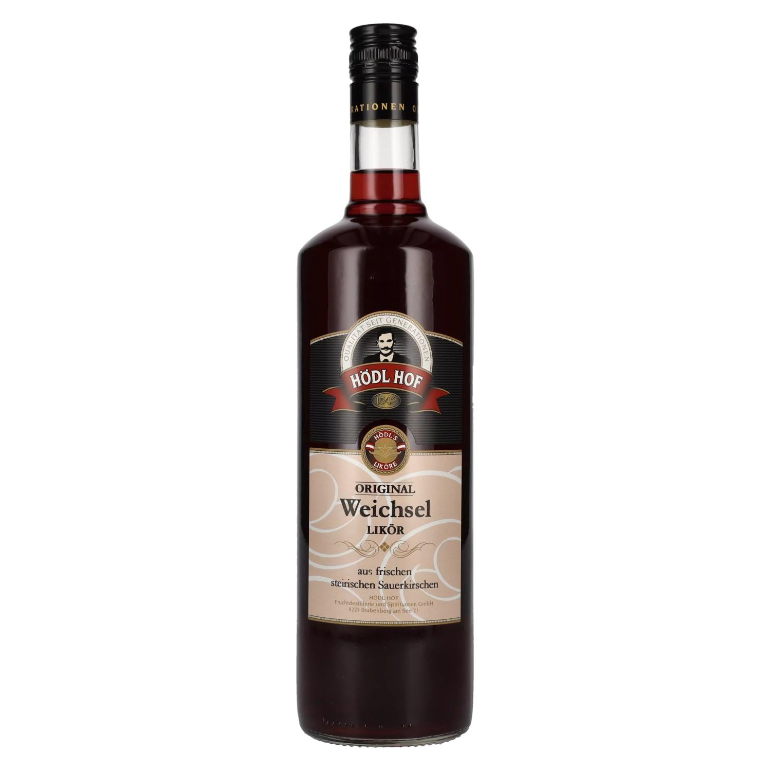 Hödl Hof Original WEICHSEL Fruchtsaftlikör 20% Vol. 1l — Piscosaveur