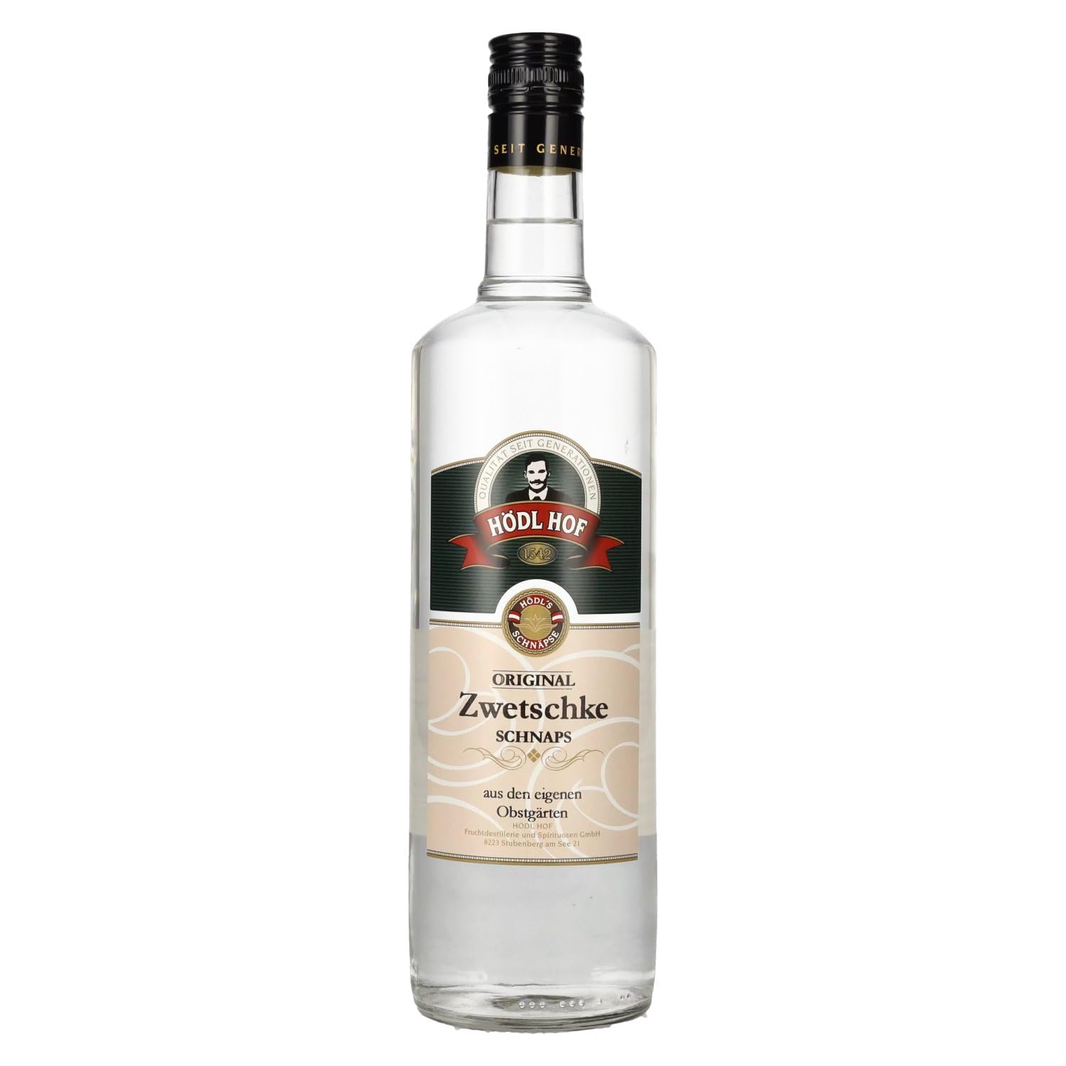 Hödl Hof Original ZWETSCHKE Schnaps 38% Vol. 1l — Piscosaveur