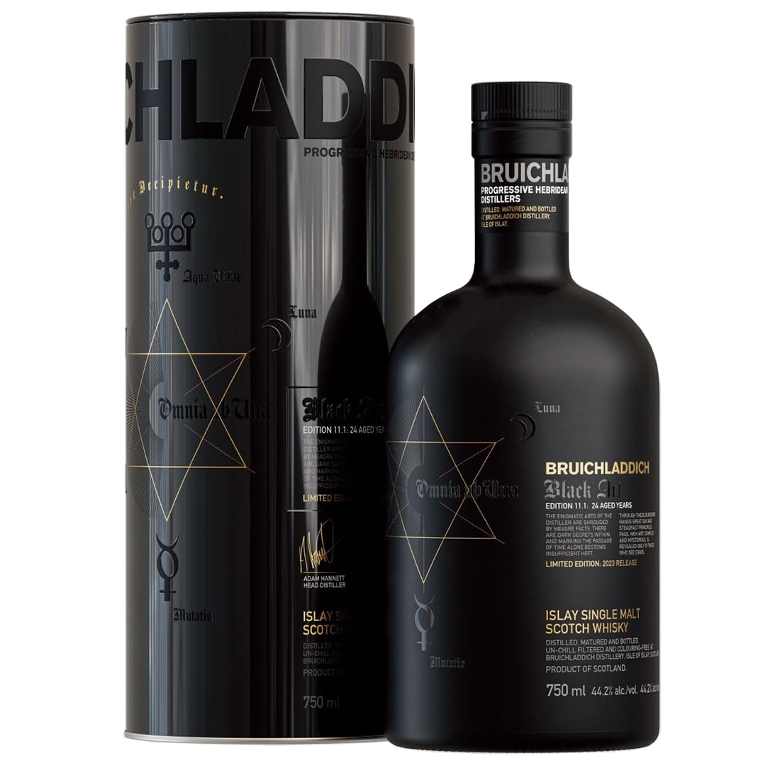Bruichladdich BLACK ART 24 Years Old Edition 11.1. 2023 44,2% Vol. 0,7l in Tinbox
