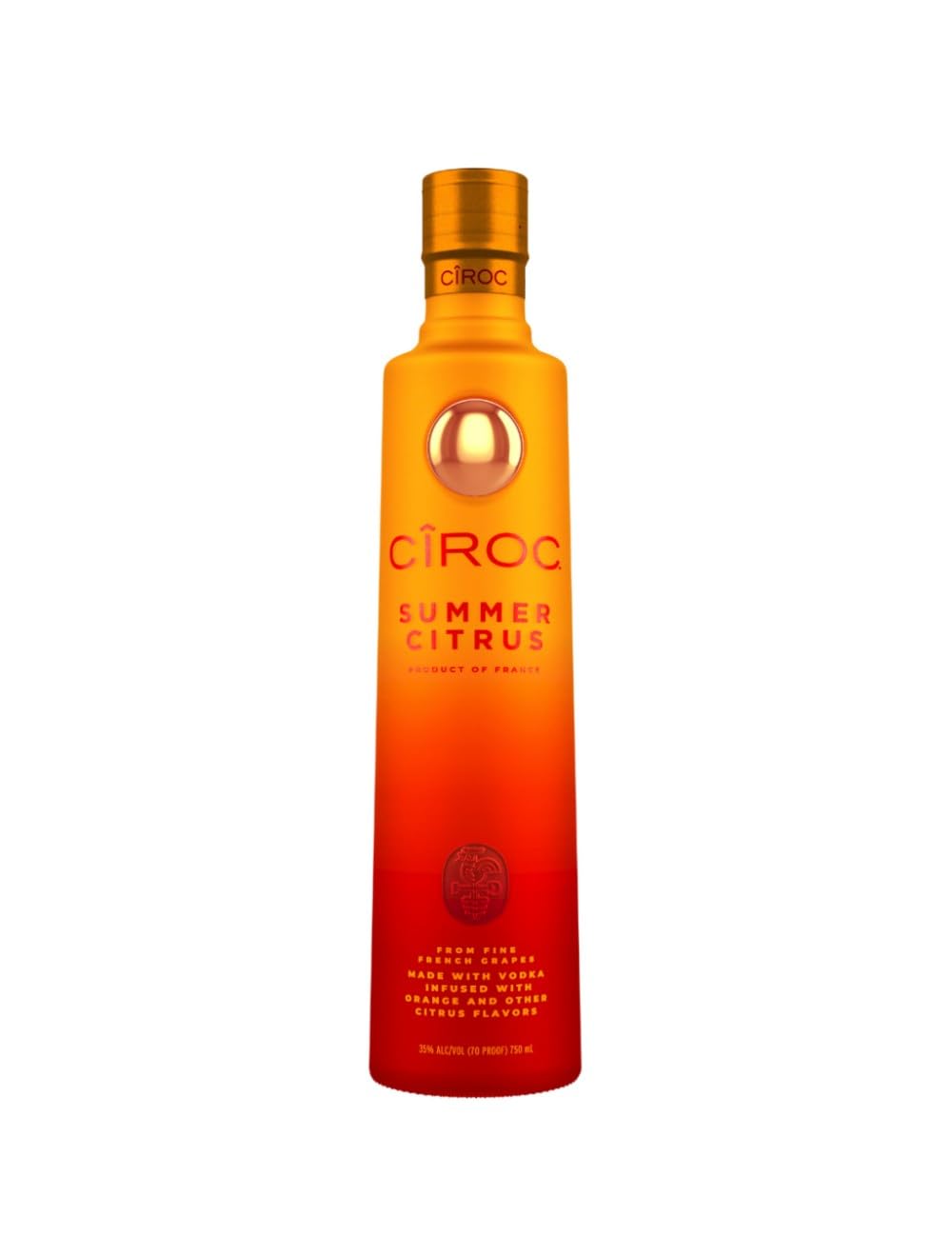 Cîroc SUMMER CITRUS Flavoured Vodka 37,5% Vol. 0,7l — Piscosaveur