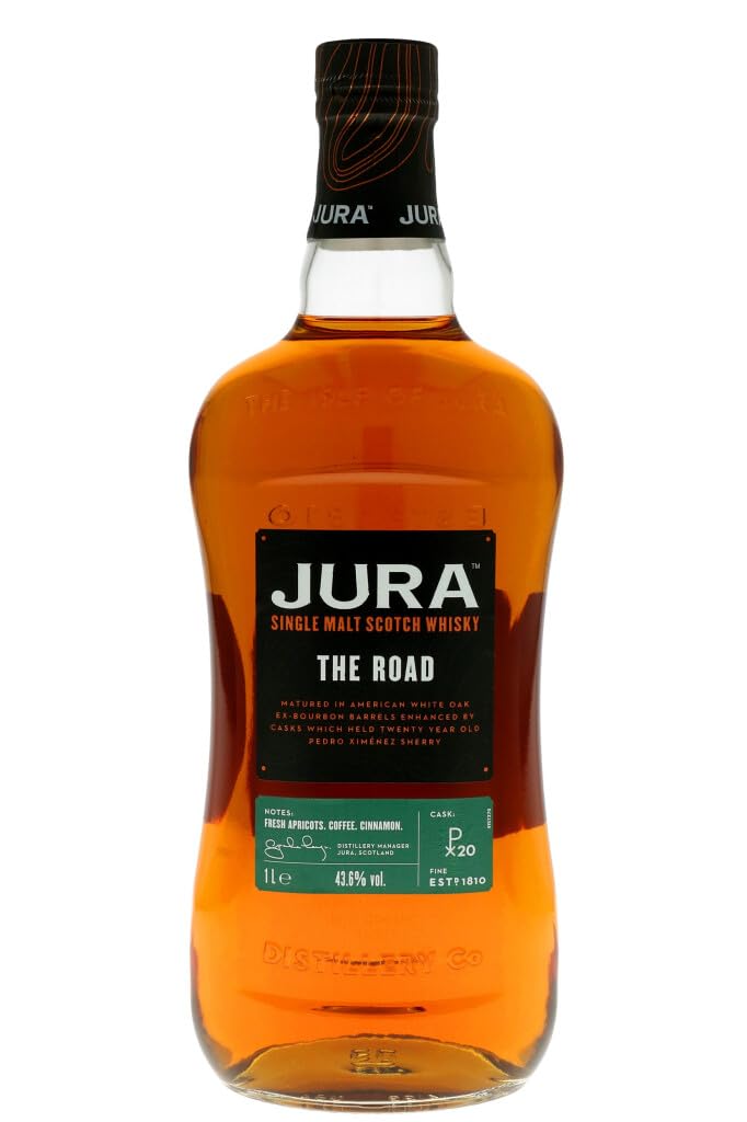 Jura THE ROAD Single Malt Scotch Whisky 43,6% Vol. 1l en boîte cadeau — Piscosaveur