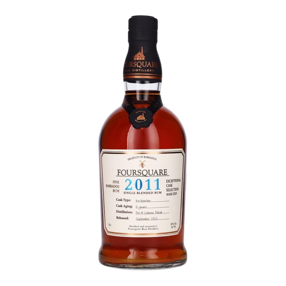 Foursquare 12 Years Old Exceptional Cask SELECTION MARK XXIV 2011 60%  — Piscosaveur