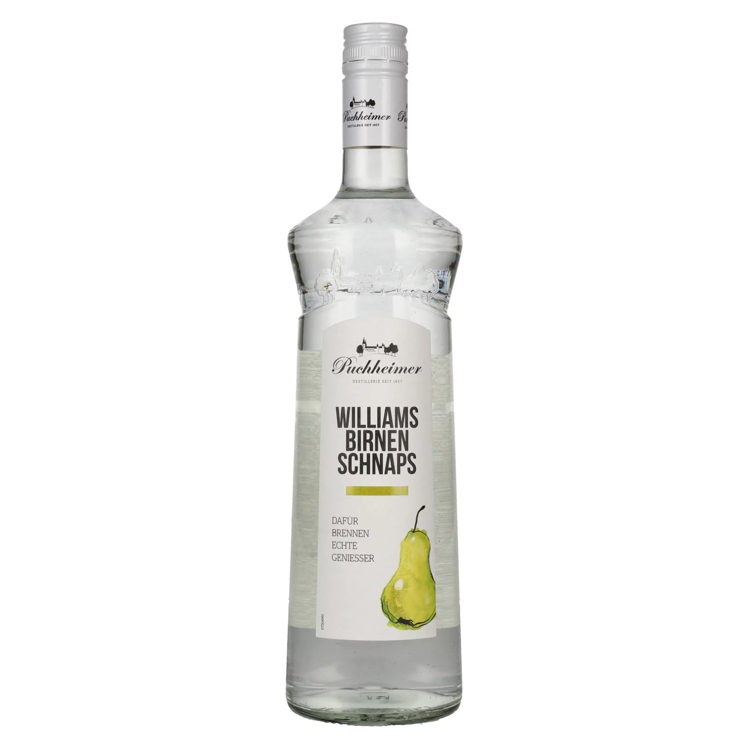 Puchheimer Williamsbirnen Schnaps 35% Vol. 1l — Piscosaveur