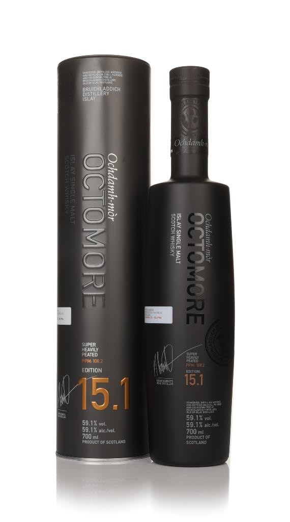 Octomore EDITION: 15.1 Super Heavily Peated Islay Single Malt Limited  — Piscosaveur