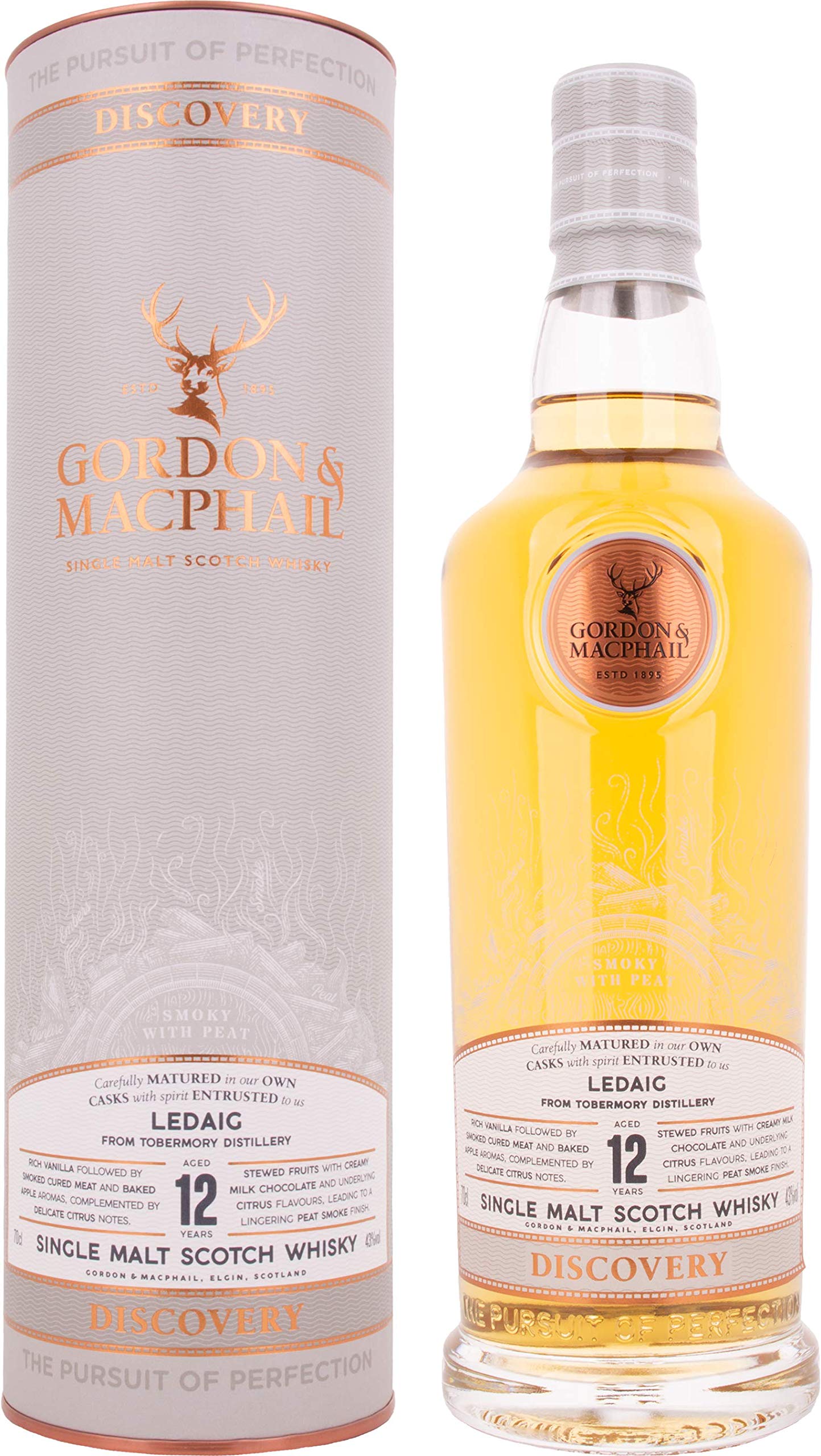 Gordon & MacPhail LEDAIG 12 Years Old DISCOVERY Single Malt Scotch Whi — Piscosaveur