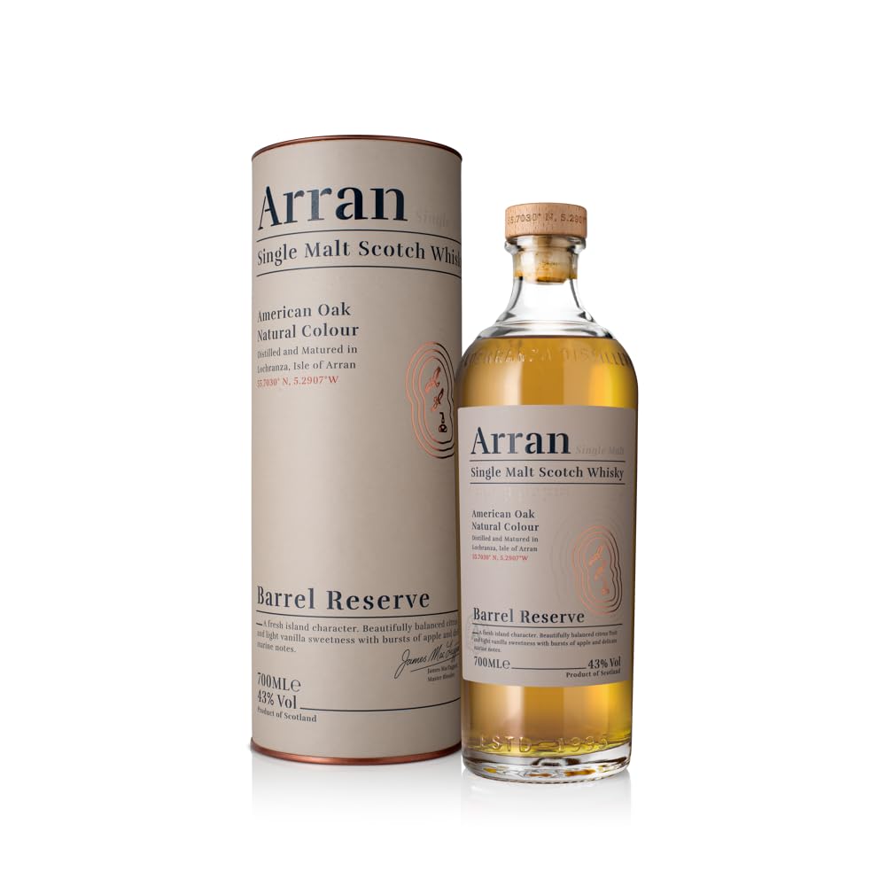 Arran Single Malt American Oak BARREL RESERVE 43% Vol. 0,7l en boîte cadeau — Whisky — Piscosaveur