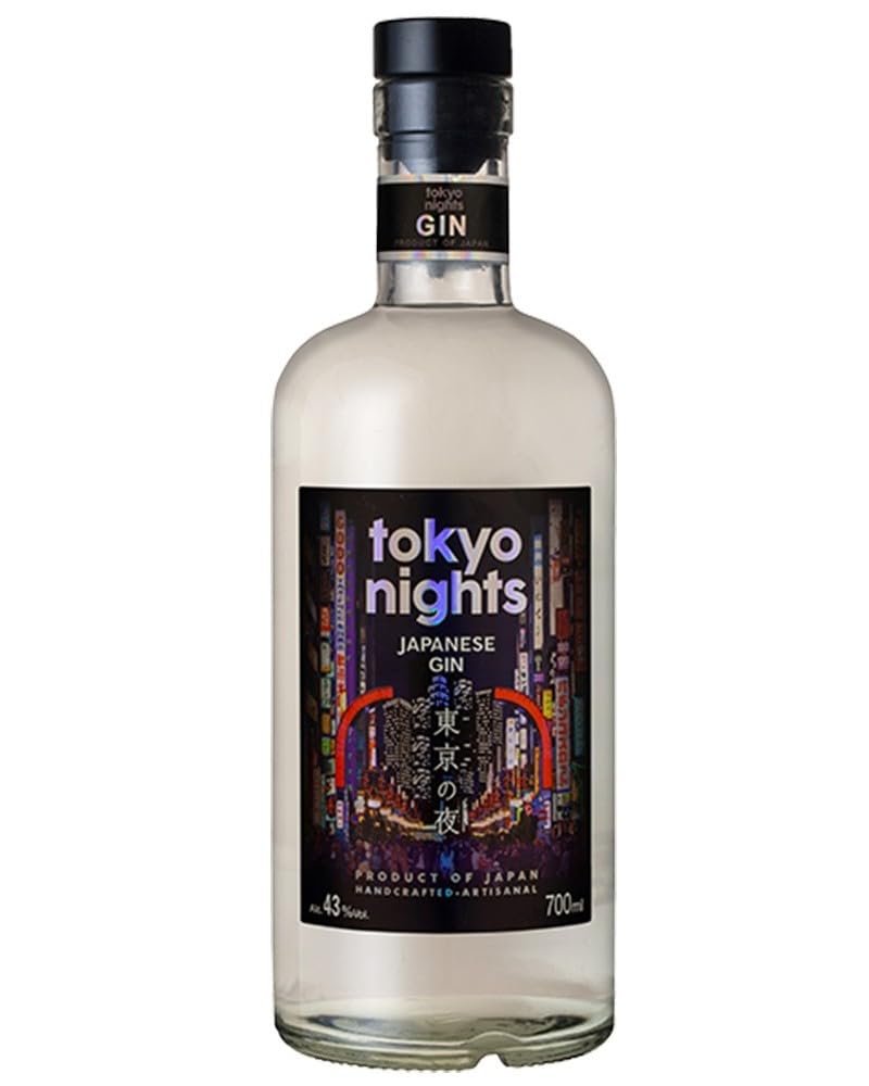 Tokyo Nights Japanese Gin 43% Vol. 0,7l — Piscosaveur