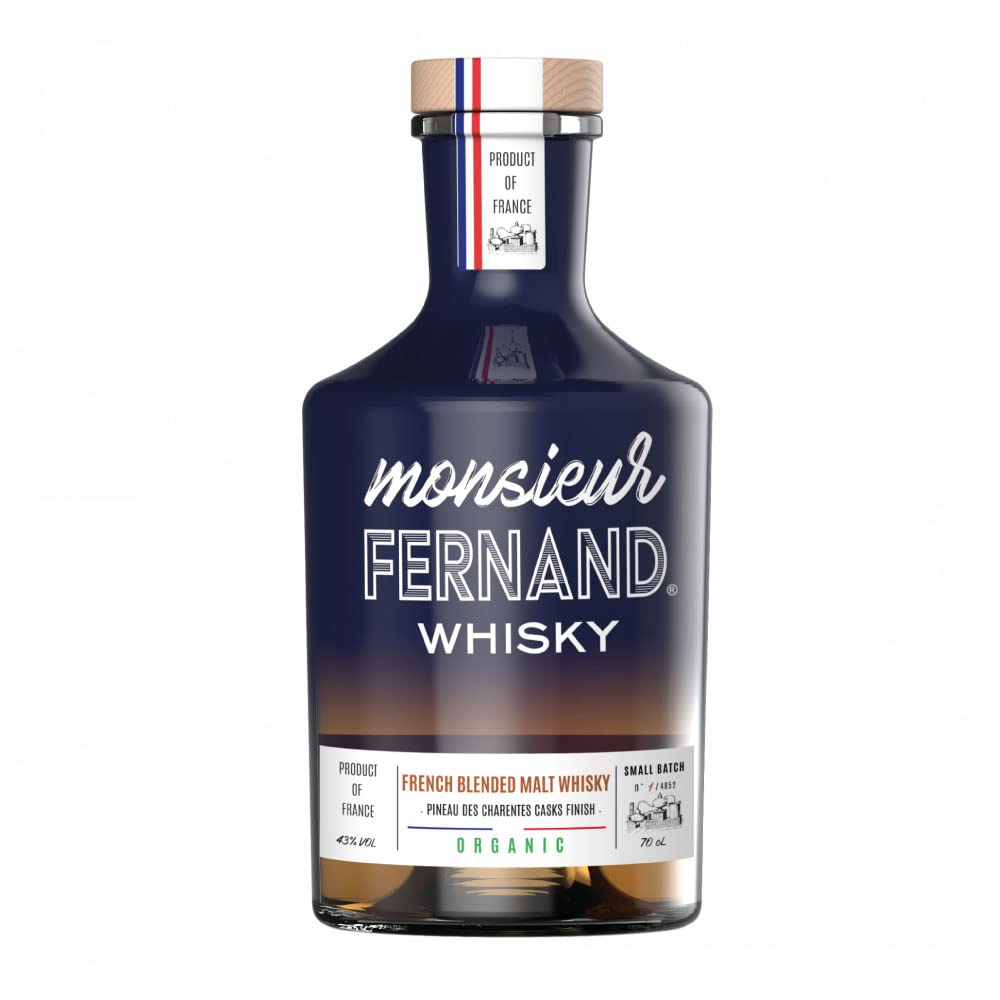 Monsieur Fernand French Blended Malt Whisky Pineau des Charentes Casks Finish 43% Vol. 0,7l