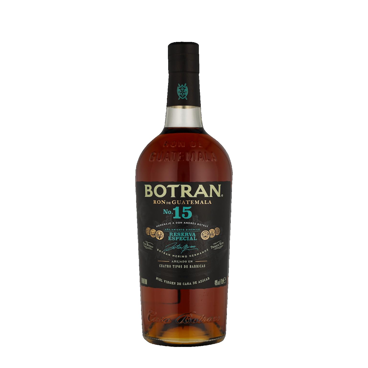 Botran Ron Añejado Reserva Especial No. 15 40% Vol. 0,7l — Piscosaveur
