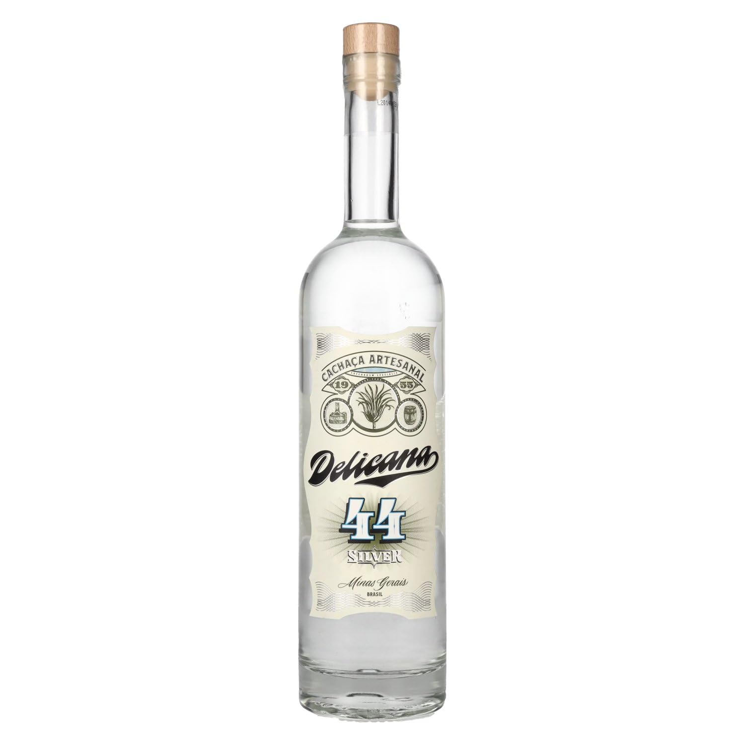 Delicana 44 SILVER Cachaça Artesanal 44% Vol. 0,7l — Piscosaveur