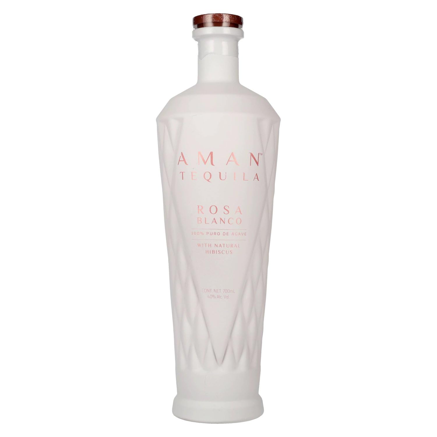 Aman Tequila Rosa Blanco 100% Puro de Agave 40% Vol. 0,7l — Tequila — Piscosaveur
