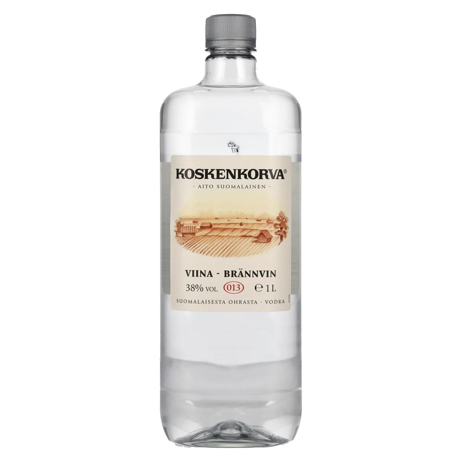 Koskenkorva Vodka VIINA - BRÄNNVIN 38% Vol. 1l PET — Piscosaveur