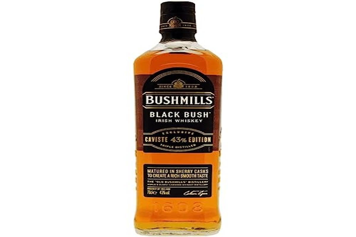 Bushmills BLACK BUSH Irish Whiskey Caviste Edition 43% Vol. 0,7l en bo — Piscosaveur
