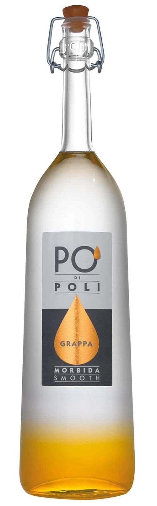Poli Grappa Po di Poli Morbida Smooth 40% Vol. 0,7l in Tinbox — Piscosaveur