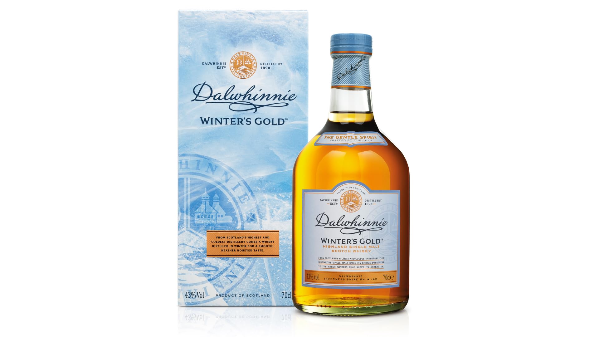 Dalwhinnie WINTER'S GOLD Highland Single Malt Scotch Whisky 43% Vol. 0 — Piscosaveur